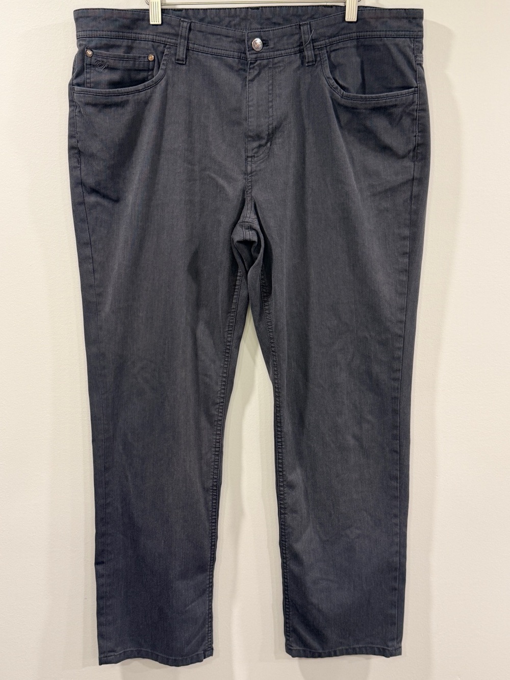 English Laundry Men's Straight Jeans in Charcoal Gray Size 40x32